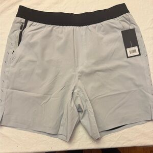 Ten Thousand Athletic Shorts - Light Gray NWT